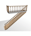 Лестницы деревянные - на заказ