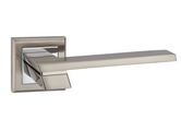 Дверная ручка "МVM", модель "CiTY" z1324 SN/CP (матовый никель/полированный хром)