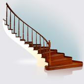 деревянные лестницы - проектирование, изготовление, монтаж