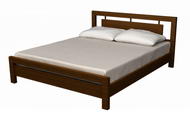 Модели деревянных двуспальных кроватей